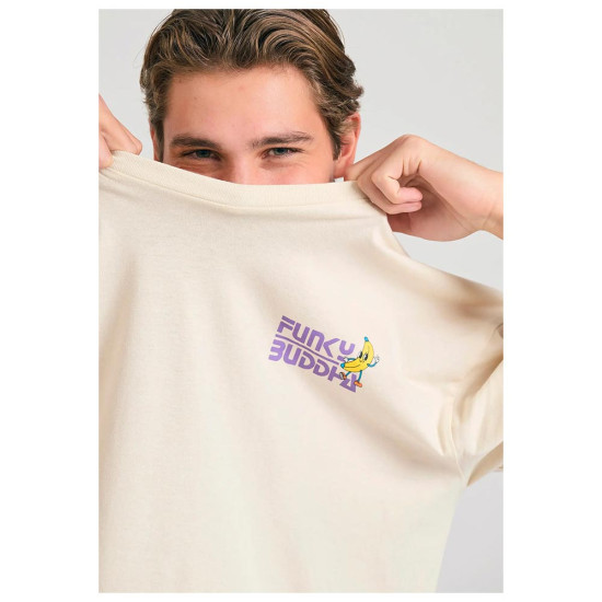 Funky Buddha Ανδρική κοντομάνικη μπλούζα